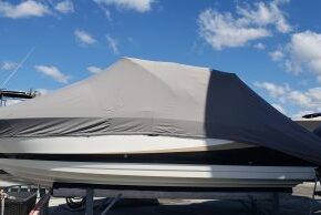 Custom Full Boat Cover - Weather Max 3 D - very light fabric